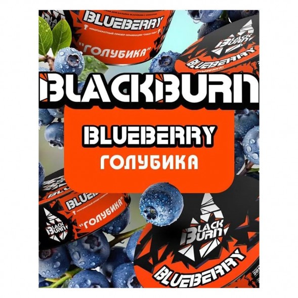 Табак BlackBurn - Blueberry (Голубика, 200 грамм) купить в Санкт-Петербурге