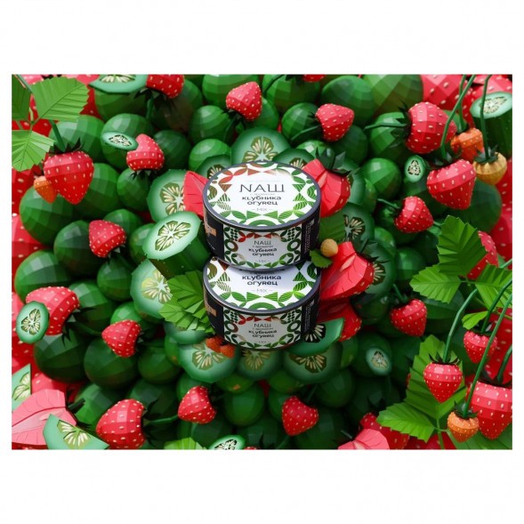 Табак NАШ - Клубника Огурец (40 грамм) купить в Санкт-Петербурге