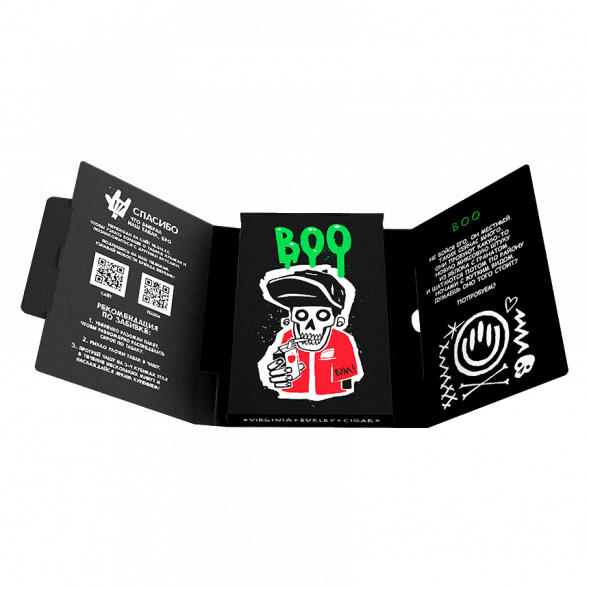 Табак Хулиган - BOO (Яблоко и Гранат, 25 грамм) купить в Санкт-Петербурге