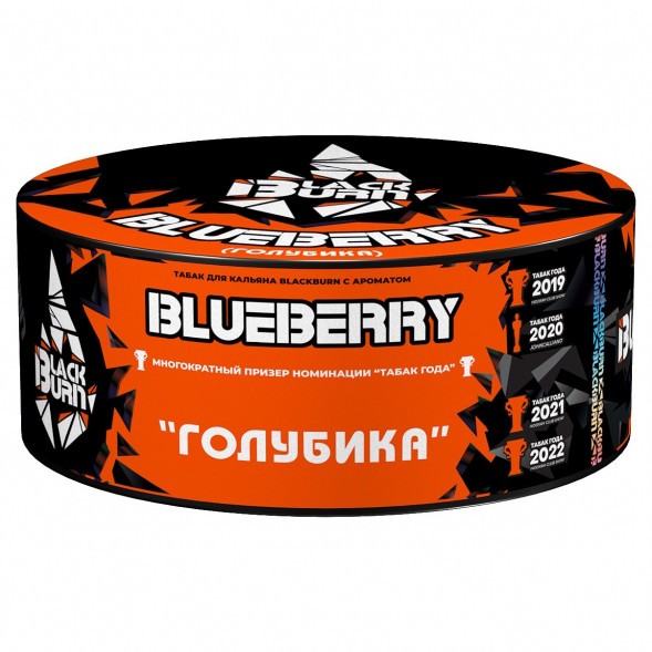 Табак BlackBurn - Blueberry (Голубика, 100 грамм) купить в Санкт-Петербурге