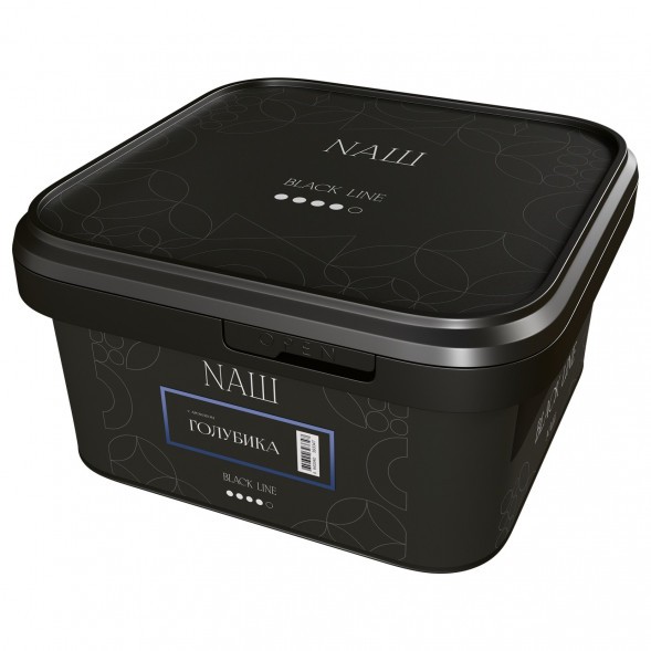 Табак NАШ BLACK - Голубика (200 грамм) купить в Санкт-Петербурге