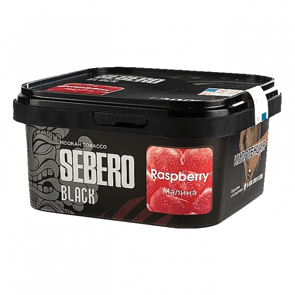 Табак Sebero Black - Raspberry (Малина, 200 грамм) купить в Санкт-Петербурге