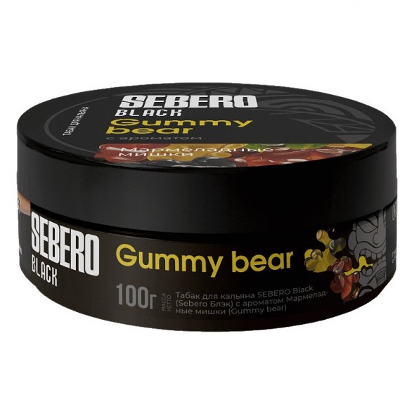 Табак Sebero Black - Gummy Bear (Мармеладные Мишки, 100 грамм) купить в Санкт-Петербурге