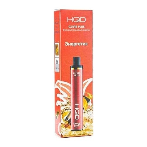 HQD Cuvie Plus - Энергетик (Energy Drink, 1200 затяжек) купить в Санкт-Петербурге