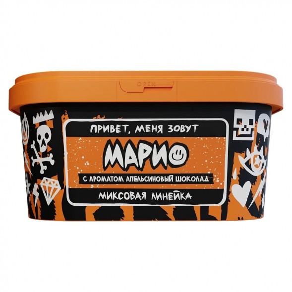 Табак Хулиган - Марио (Апельсиновый Шоколад, 200 грамм) купить в Санкт-Петербурге
