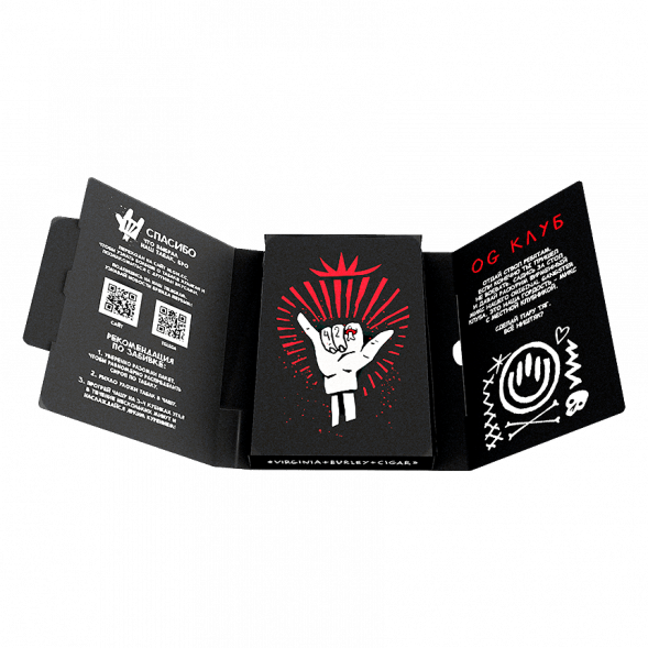 Табак Хулиган - OG Club (Клубника и Ревень, 25 грамм) купить в Санкт-Петербурге