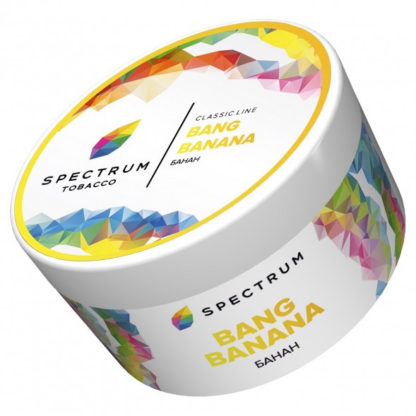 Табак Spectrum - Banana Bang (Банан, 200 грамм) купить в Санкт-Петербурге