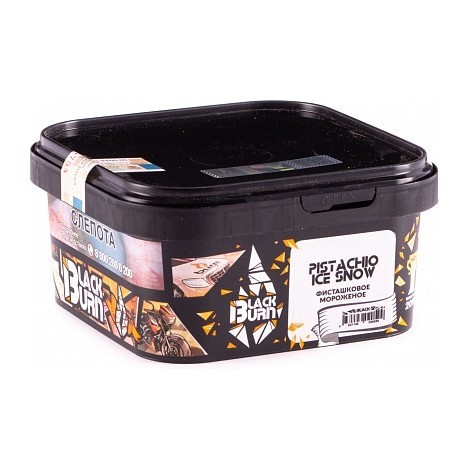Табак BlackBurn - Pistachio Ice Snow (Фисташковый Ледовый Снег, 200 грамм) купить в Санкт-Петербурге