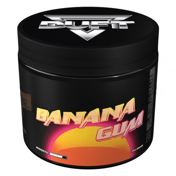 Табак Duft - Banana Gum (Банановая Жвачка, 200 грамм) купить в Санкт-Петербурге
