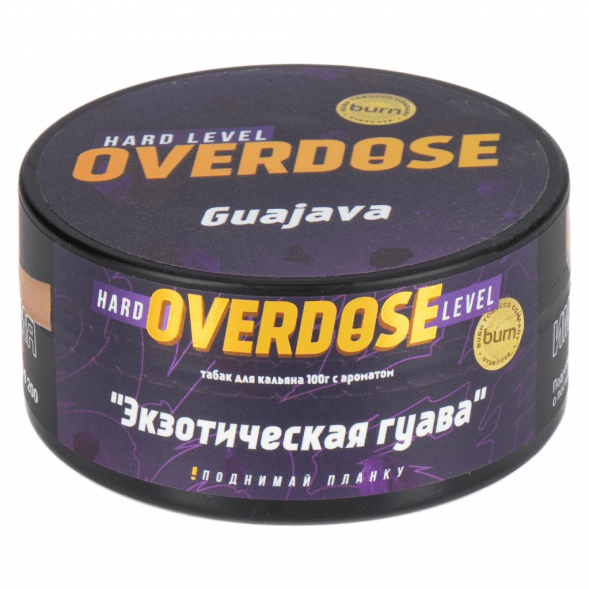 Табак Overdose - Guajava (Экзотическая Гуава, 100 грамм) купить в Санкт-Петербурге