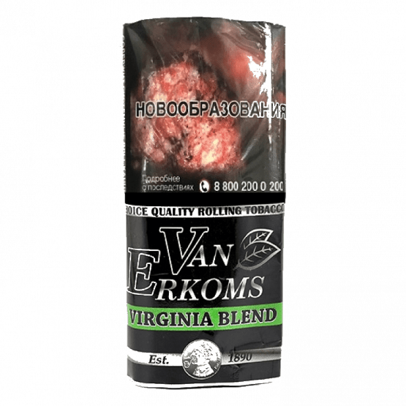 Табак сигаретный Van Erkoms - Virginia Blend (40 грамм) купить в Санкт-Петербурге