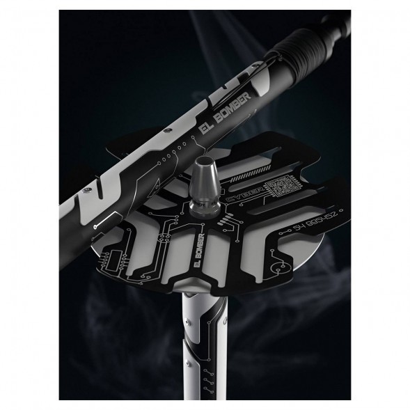 Кальян El Bomber - Sansara Cyber White (Линейка &amp;quot;Designs&amp;quot;, Без Колбы) купить в Санкт-Петербурге