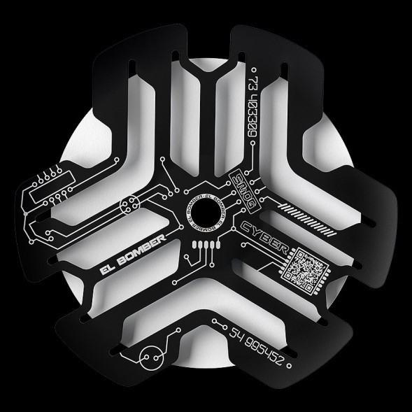 Кальян El Bomber - Sansara Cyber White (Линейка &amp;quot;Designs&amp;quot;, Без Колбы) купить в Санкт-Петербурге