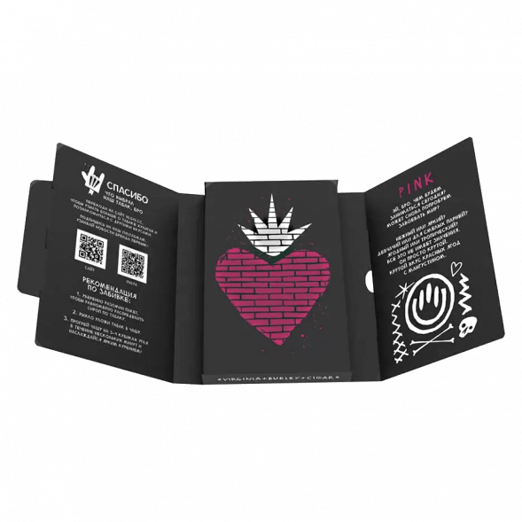 Табак Хулиган - Pink (Ягоды и Мангустин, 25 грамм) купить в Санкт-Петербурге