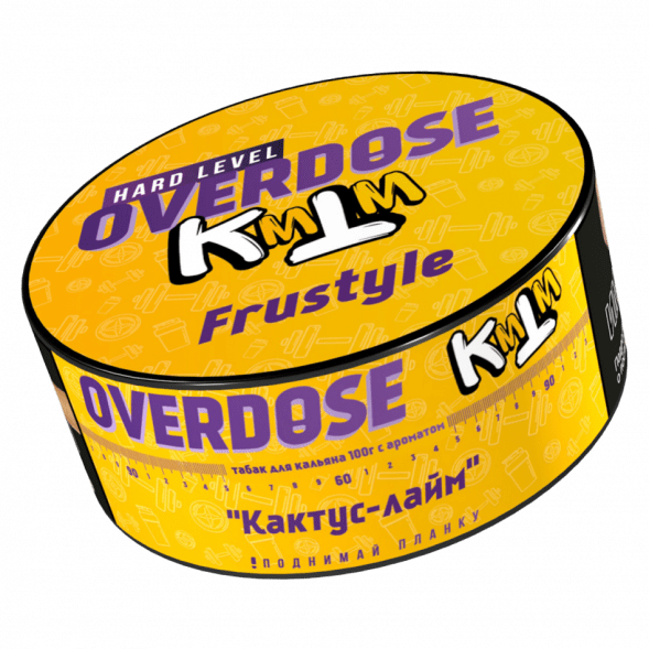 Табак Overdose - Frustyle (Кактус-Лайм, 100 грамм) купить в Санкт-Петербурге