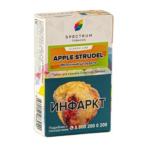 Табак Spectrum - Apple Strudel (Яблочный Штрудель, 25 грамм) купить в Санкт-Петербурге