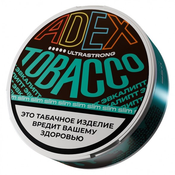 Табак жевательный ADEX ULTRA STRONG SLIM - Эвкалипт купить в Санкт-Петербурге