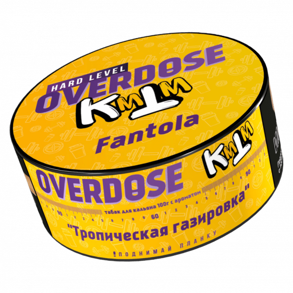 Табак Overdose - Fantola (Тропическая Газировка, 100 грамм) купить в Санкт-Петербурге