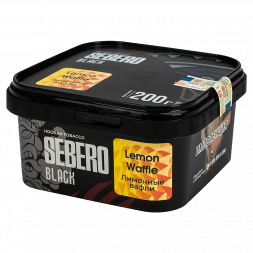 Табак Sebero Black - Lemon Waffle (Лимонные Вафли, 200 грамм)