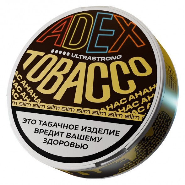 Табак жевательный ADEX ULTRA STRONG SLIM - Ананас купить в Санкт-Петербурге