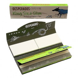 Бумага для самокруток Desperado - Super Fine King Size Slim Tips (32 штук)