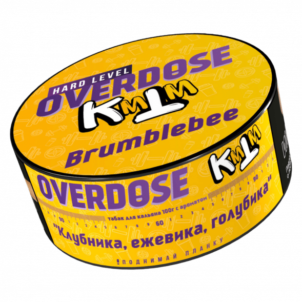 Табак Overdose - Brumblebee (Клубника, Ежевика, Голубика, 100 грамм) купить в Санкт-Петербурге