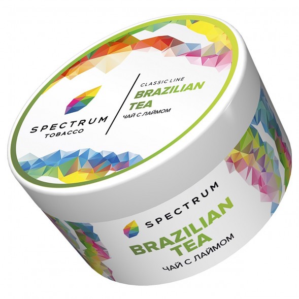 Табак Spectrum - Brazilian Tea (Чай с Лаймом, 200 грамм) купить в Санкт-Петербурге
