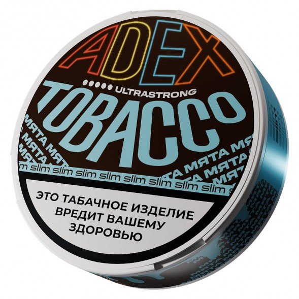 Табак жевательный ADEX ULTRA STRONG SLIM - Мята купить в Санкт-Петербурге