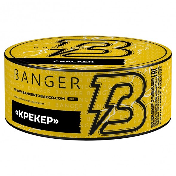 Табак Banger - Cracker (Крекер, 100 грамм) купить в Санкт-Петербурге