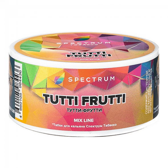 Табак Spectrum Mix Line - Tutti Frutti (Тутти-Фрутти, 25 грамм) купить в Санкт-Петербурге