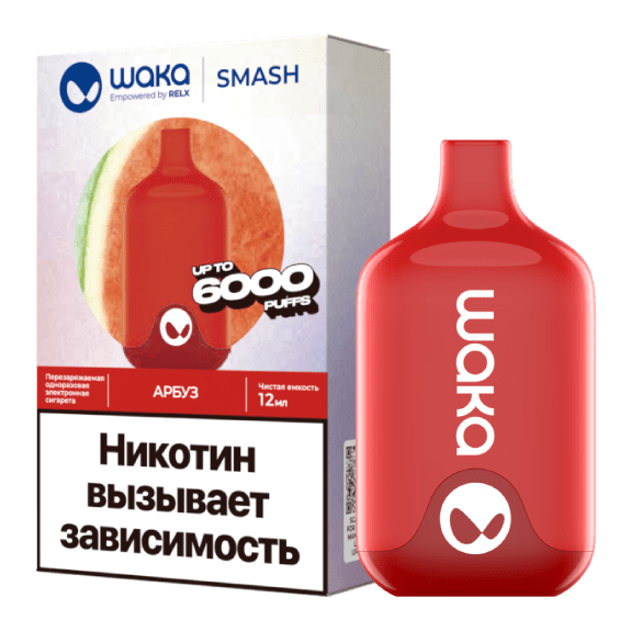 WAKA - Арбуз (6000 затяжек) купить в Санкт-Петербурге