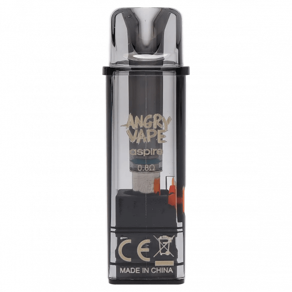 Сменный картридж Brusko - Angry Vape Fury (Прозрачный, 0.8 Ом) купить в Санкт-Петербурге