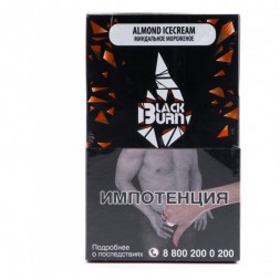 Табак BlackBurn - Almond Icecream (Миндальное Мороженое, 100 грамм)