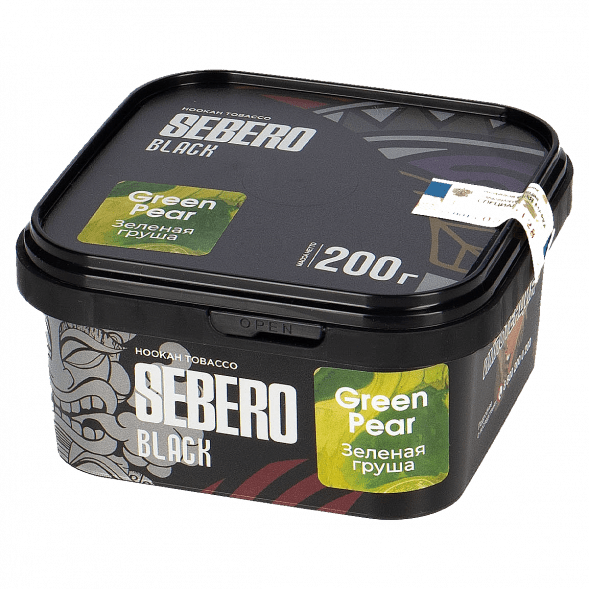 Табак Sebero Black - Green Pear (Зелёная Груша, 200 грамм) купить в Санкт-Петербурге