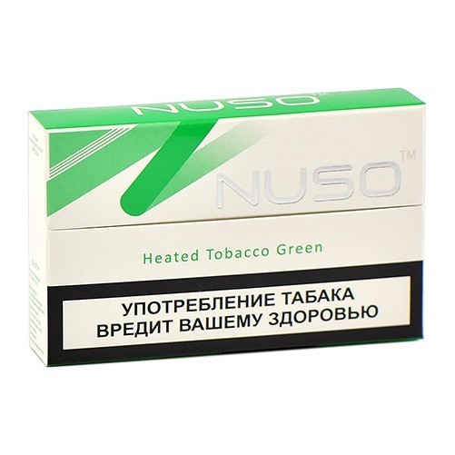 Стики NMATE NUSO - GREEN (Ментол, блок - 10 пачек) купить в Санкт-Петербурге