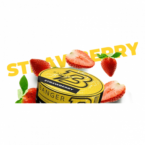 Табак Banger - Strawberry (Клубника, 25 грамм) купить в Санкт-Петербурге