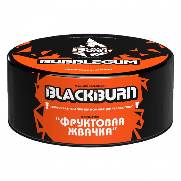 Табак BlackBurn - Bubble Gum (Фруктовая Жвачка, 25 грамм) купить в Санкт-Петербурге