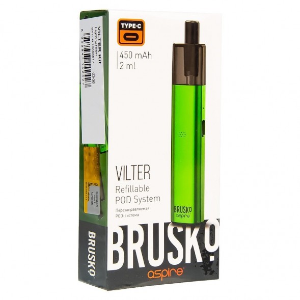 Электронная сигарета Brusko - Vilter (Светло-Зелёный) купить в Санкт-Петербурге