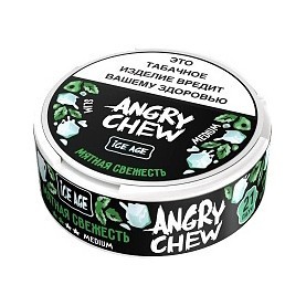Табак жевательный Angry Chew Slim Medium - Мятная Свежесть (12 грамм) купить в Санкт-Петербурге