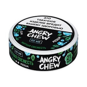 Табак жевательный Angry Chew Slim Medium - Мятная Свежесть (12 грамм) купить в Санкт-Петербурге