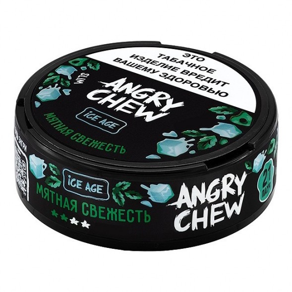 Табак жевательный Angry Chew Slim Medium - Мятная Свежесть (12 грамм) купить в Санкт-Петербурге