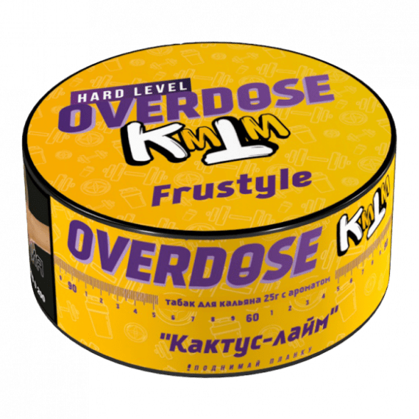 Табак Overdose - Frustyle (Кактус-Лайм, 25 грамм) купить в Санкт-Петербурге