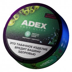 Табак жевательный ADEX ULTRA STRONG WIDE Click - Яблоко Ментол