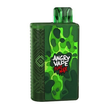 Электронная сигарета Brusko - Angry Vape Fury Max (Зелёный) купить в Санкт-Петербурге