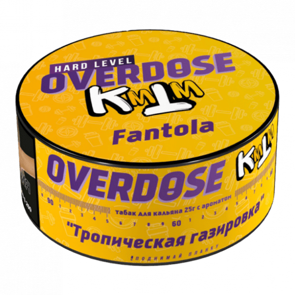 Табак Overdose - Fantola (Тропическая Газировка, 25 грамм) купить в Санкт-Петербурге
