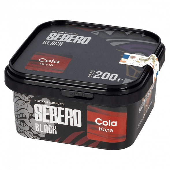 Табак Sebero Black - Cola (Кола, 200 грамм) купить в Санкт-Петербурге