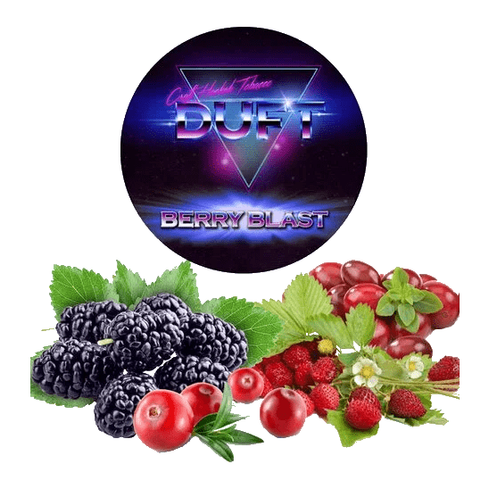 Табак Duft - Berry Blast (Ягодный Взрыв, 80 грамм) купить в Санкт-Петербурге
