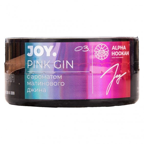 Табак Joy - Pink Gin (Малиновый Джин, 25 грамм) купить в Санкт-Петербурге