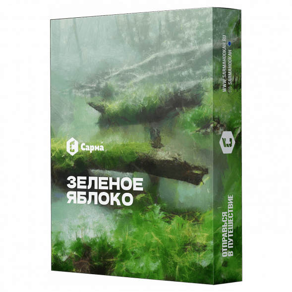 Табак Сарма - Зелёное Яблоко (40 грамм) купить в Санкт-Петербурге
