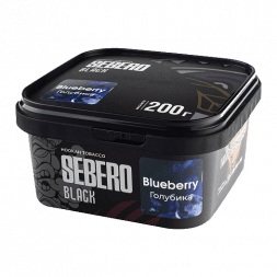 Табак Sebero Black - Blueberry (Голубика, 200 грамм)